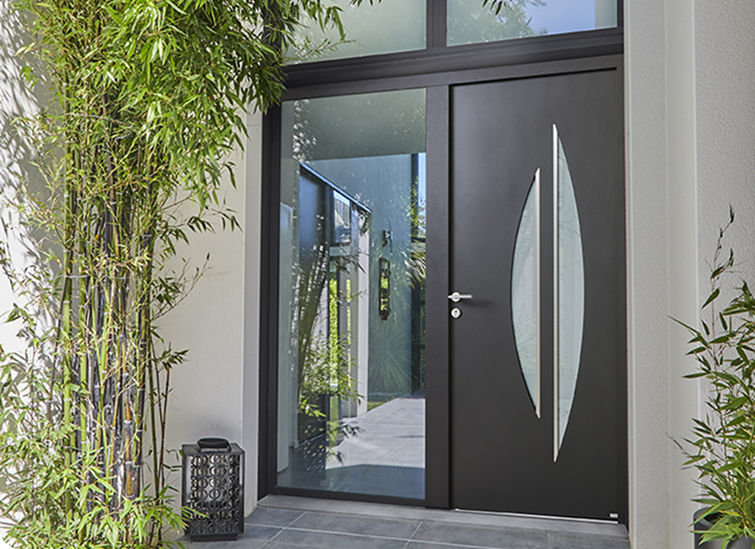 Portes en aluminium